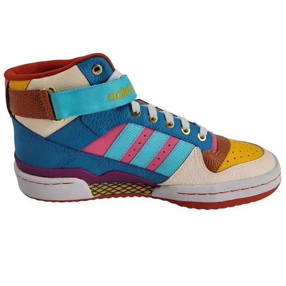 Limited Edition Adidas High‎ Top Sneakers Sz 6 Multicolored Kidcore Streetwear